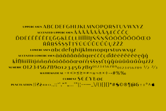 Istanbul Type Font PNG with transparent background - Preview 2