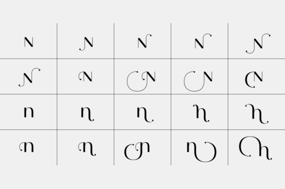 Istanbul Type Font PNG with transparent background - Preview 3