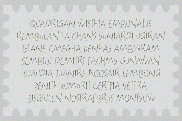 Migoney Font font preview - 6