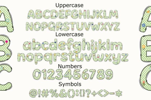Mintmeadow Font PNG with transparent background - Preview 1