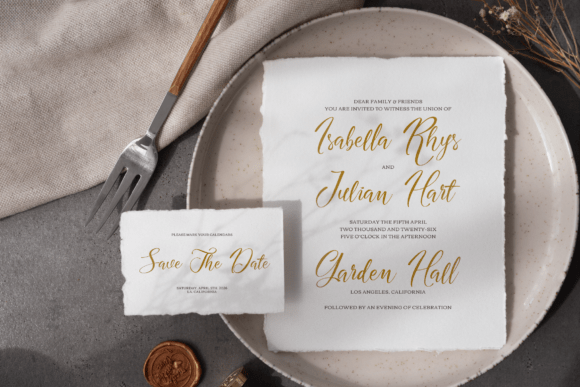 Nomesyl Bridella Font PNG with transparent background - Preview 4