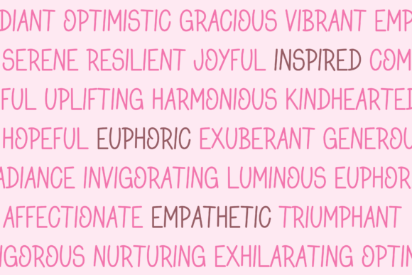Quizzy Popt Font PNG with transparent background - Preview 1