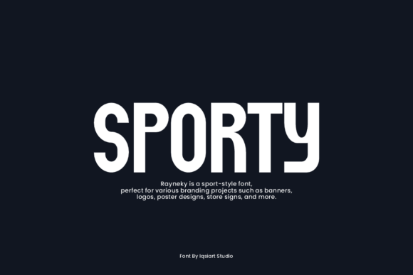 Rayneky Font PNG with transparent background - Preview 1