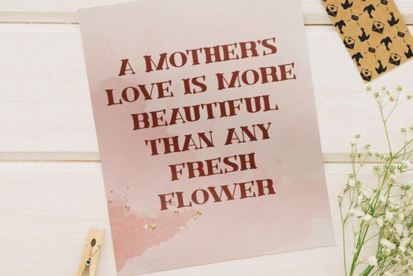 Role Mother Font PNG with transparent background - Preview 2