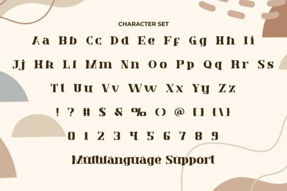 Role Mother Font PNG with transparent background - Preview 4
