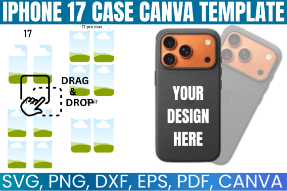 IPhone 17 Case Canva Templates