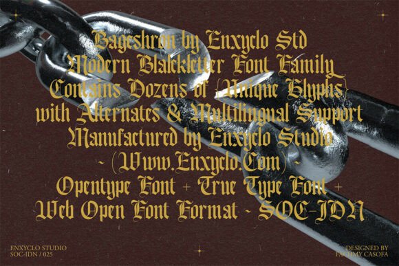 Bageshron Font - Preview 2