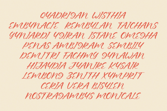 Bemsoer Font - Preview 4