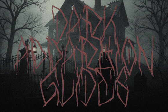 Black Sinister Font - Preview 1