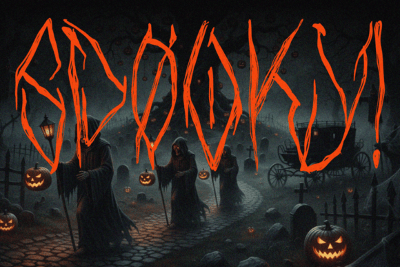 Black Sinister Font - Preview 3