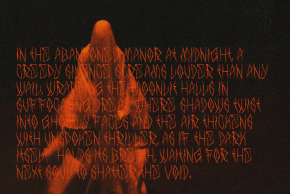 Black Sinister Font - Preview 4