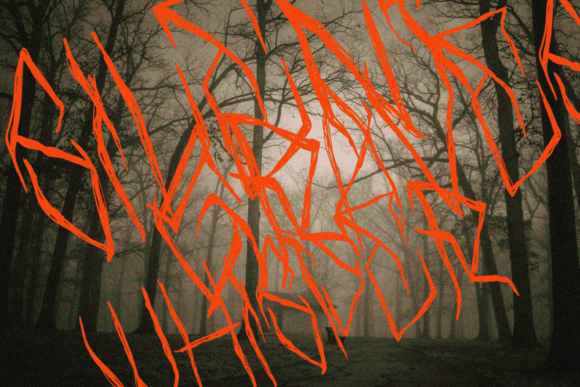 Black Sinister Font - Preview 5