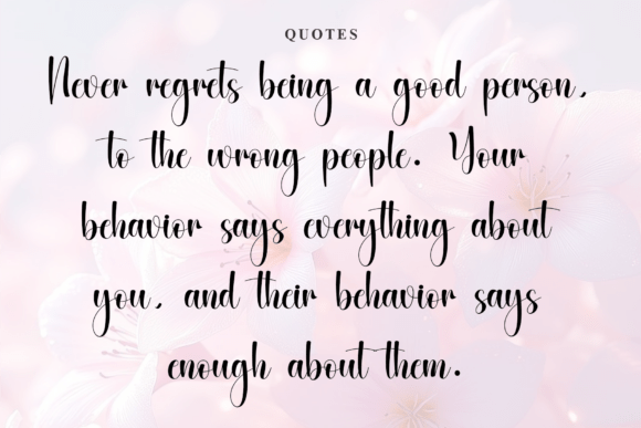 Blushing Font - Preview 5