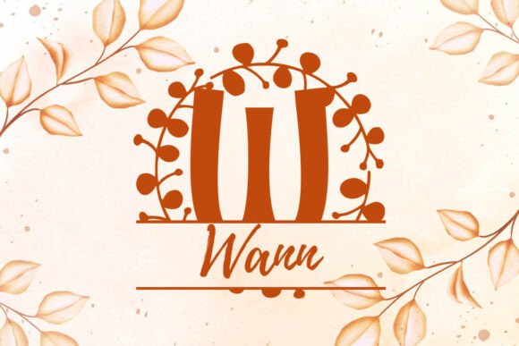 Blynford Split Monogram Font - Preview 1