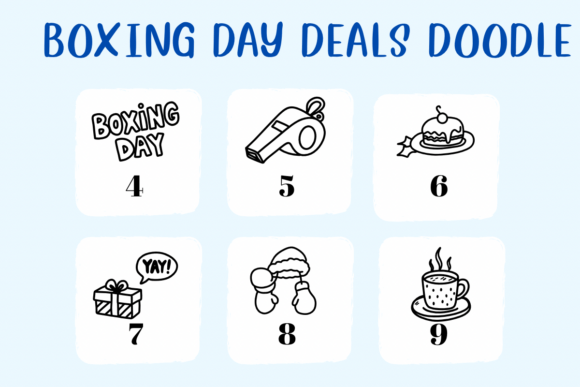 Boxing Day Deals Doodle Font - Preview 3