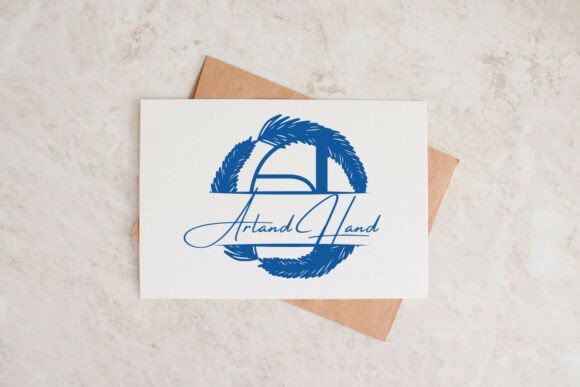 Brixton Split Monogram Font - Preview 2