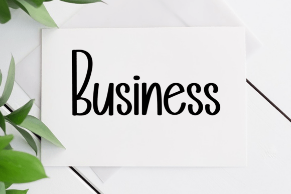 Budget Font - Preview 2