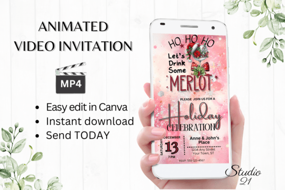 Christmas Holiday Party Invitation