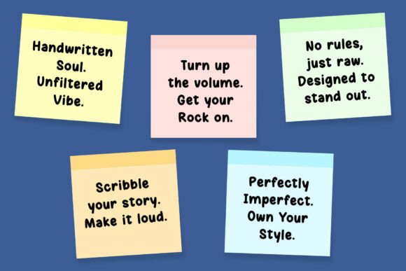 Clarity Note Font - Preview 2