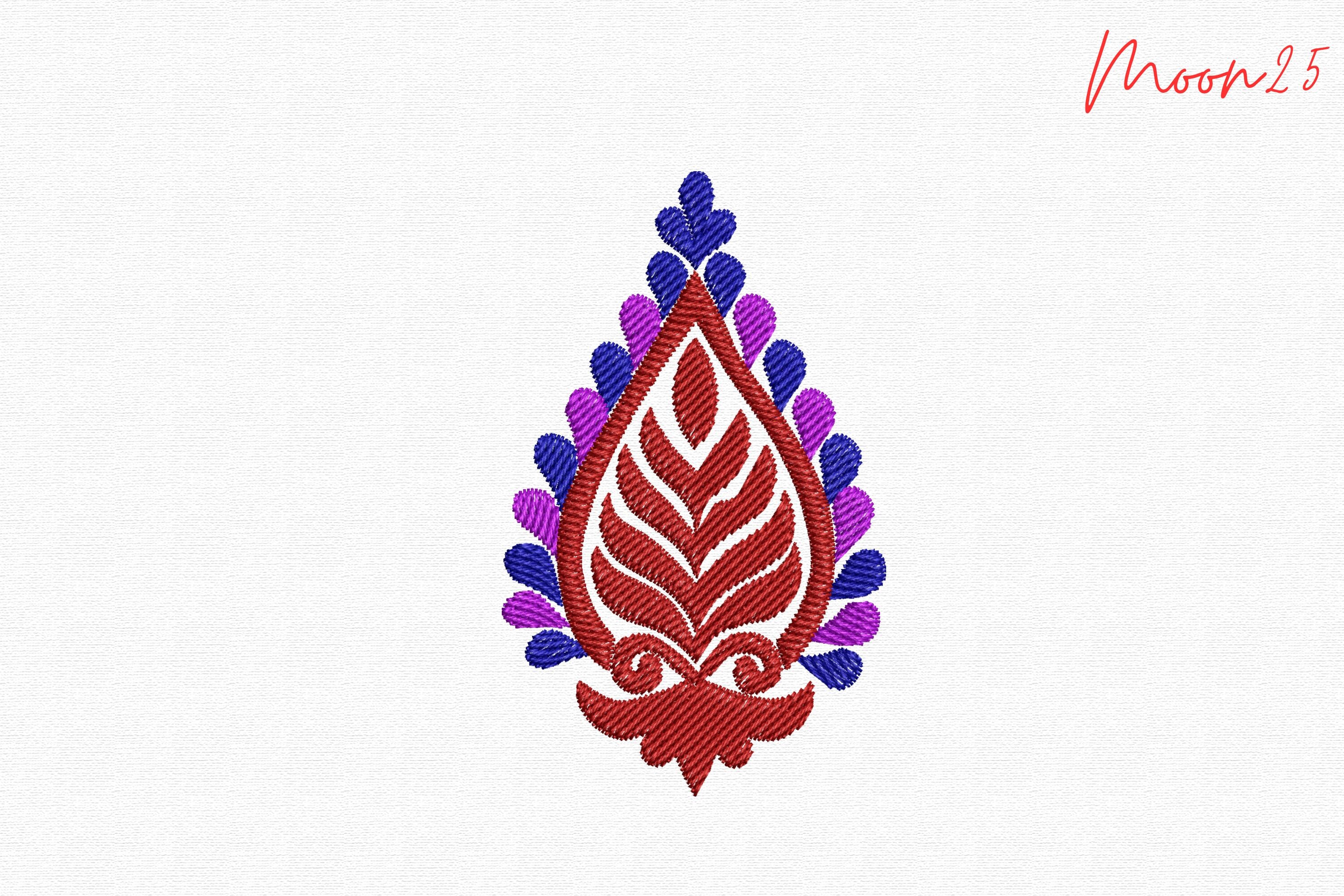 Colorful Paisley Floral
