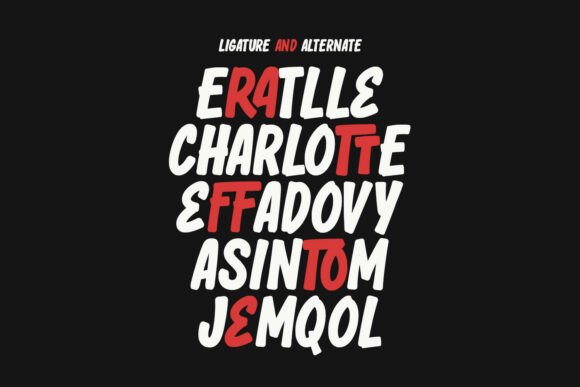 Cracton Font - Preview 3