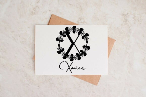 Crestoriax Monogram Font - Preview 2