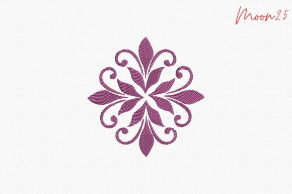 Elegant Floral Swirl