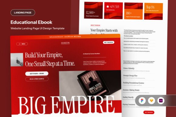 Hamilton - Educational Ebook Landing