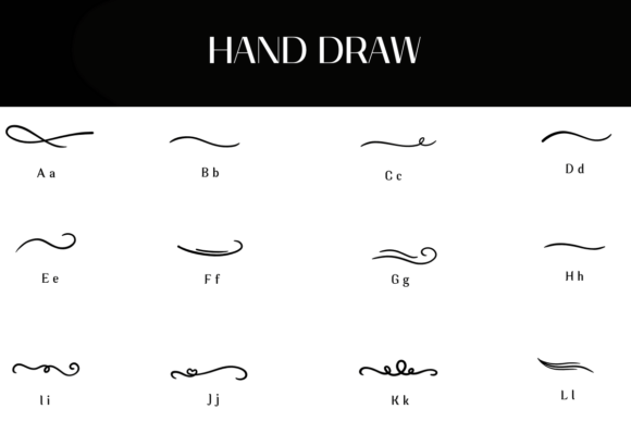 Hand Draw Font - Preview 1