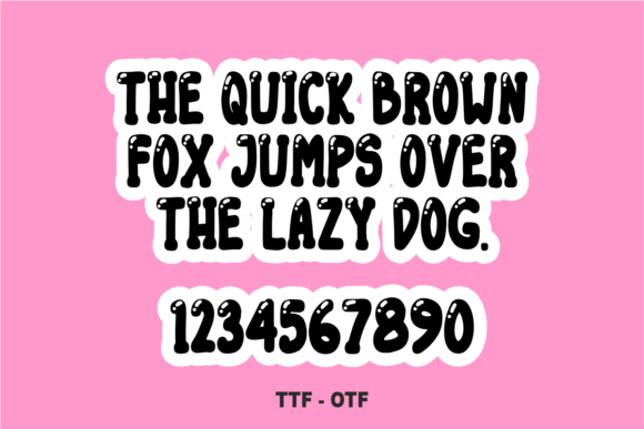 Hello Bubble Font - Preview 3