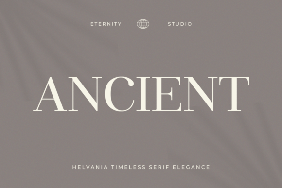 Helvania Font PNG with transparent background - Preview 1