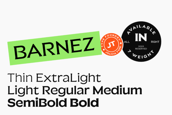 Jt Barnez Font PNG with transparent background - Preview 1