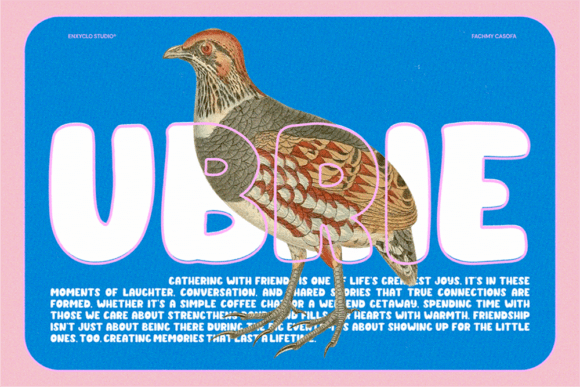 Neusro Bleach Font PNG with transparent background - Preview 3