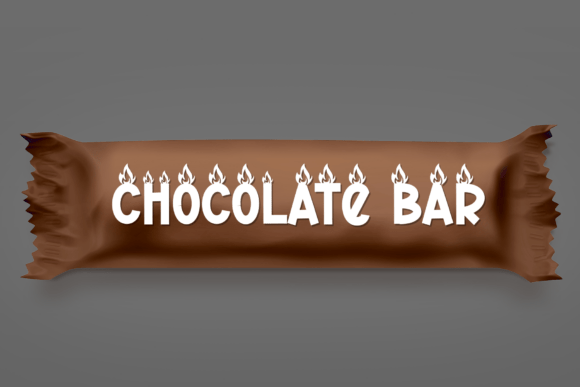 Night Bonfire Font PNG with transparent background - Preview 3