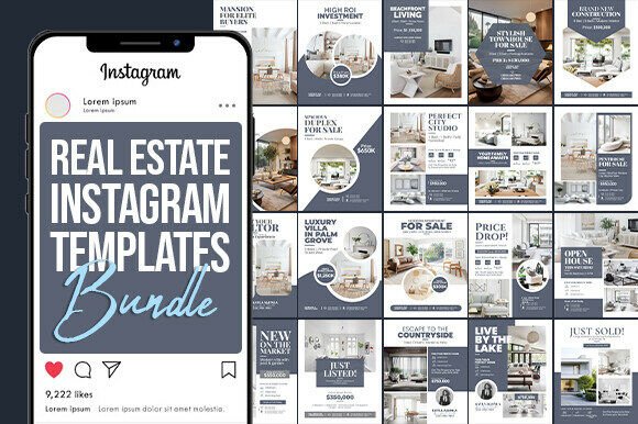 Real Estate Instagram Post Template