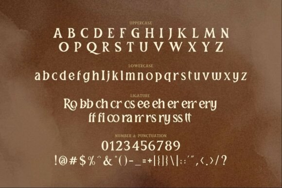 Robbery Font PNG with transparent background - Preview 1