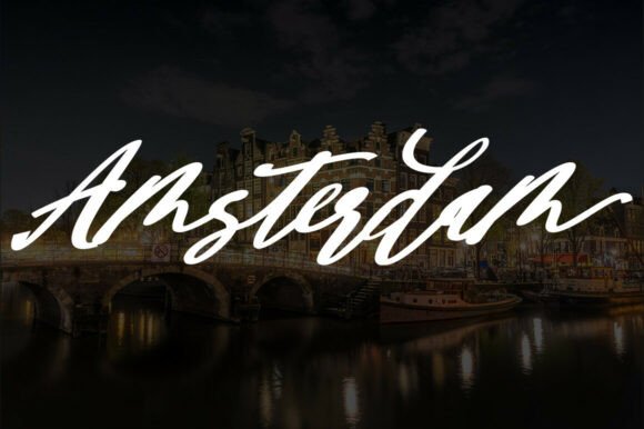 Sapphire Script Font PNG with transparent background - Preview 1