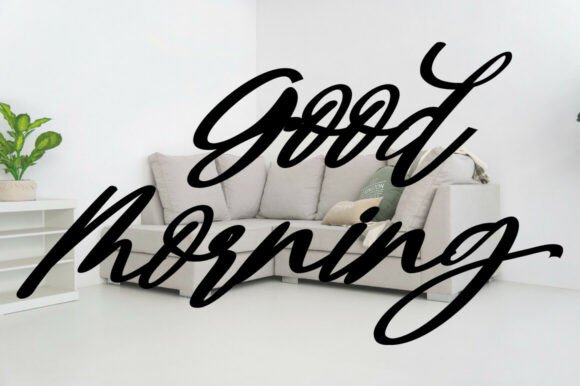 Sapphire Script Font PNG with transparent background - Preview 4