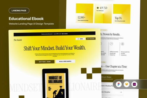 The Hadid - Educational Ebook Landing Pa