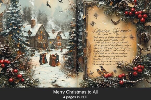 Victorian Christmas Stroll Set