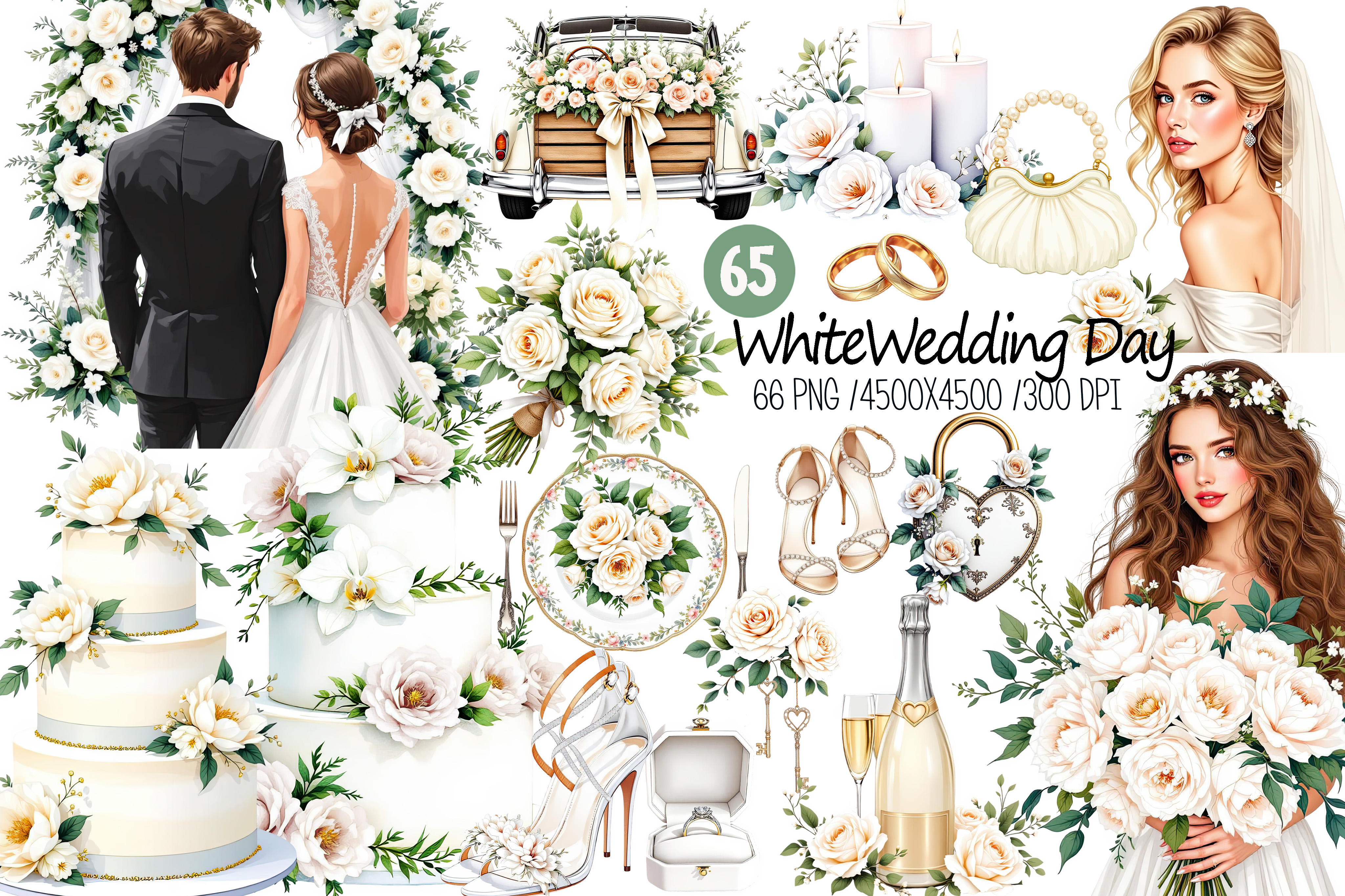 White Wedding Day