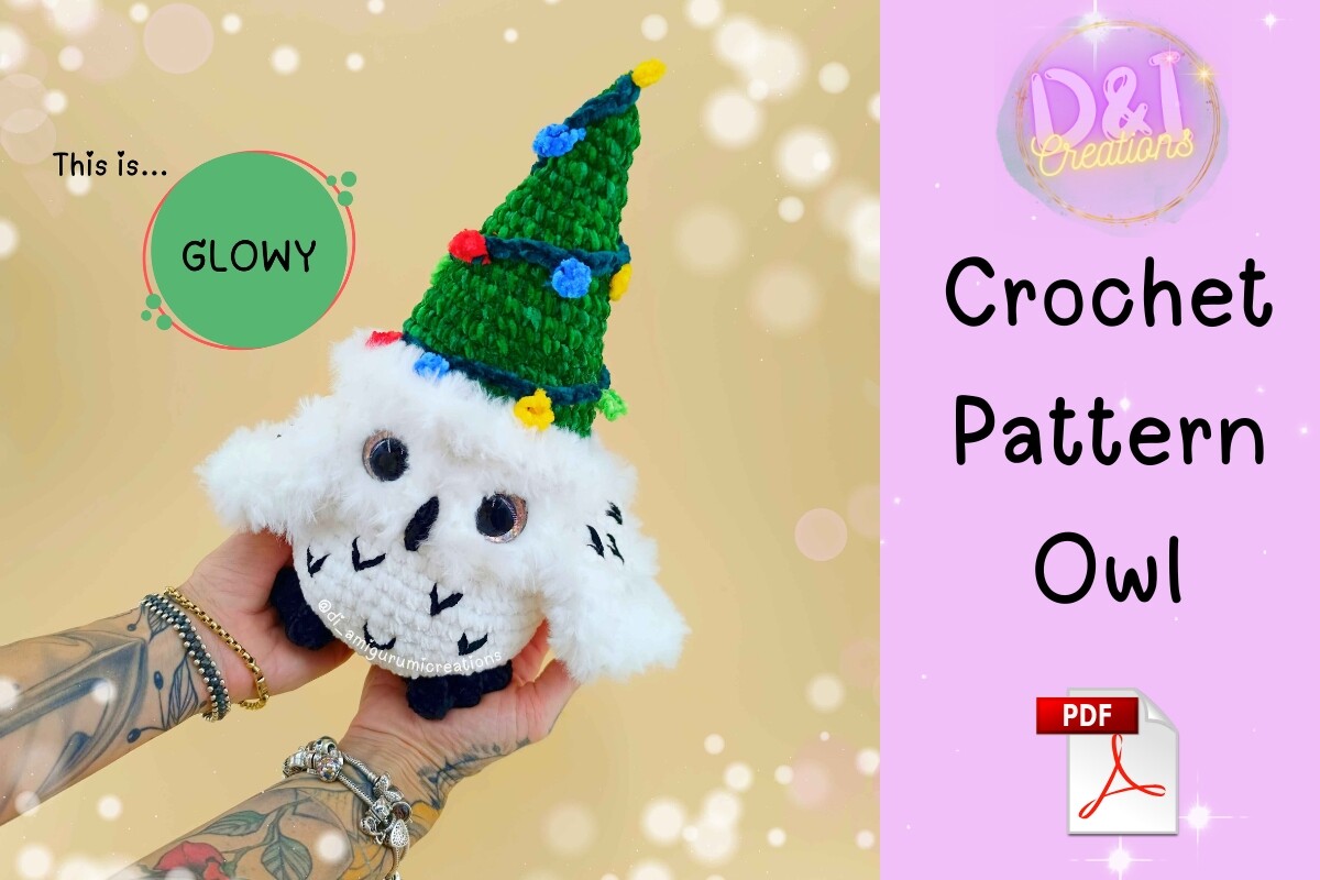 Wizard Owl Crochet Pattern Amigurumi