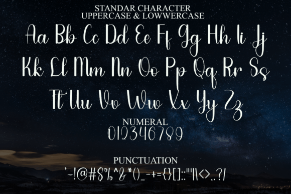 Anything Wedding Font - Preview 6