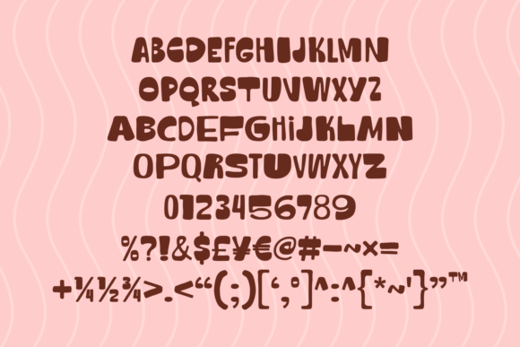 Blorpie Font - Preview 5