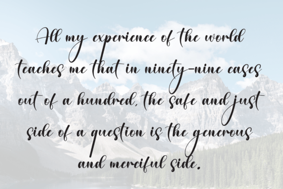 Calling Font - Preview 5