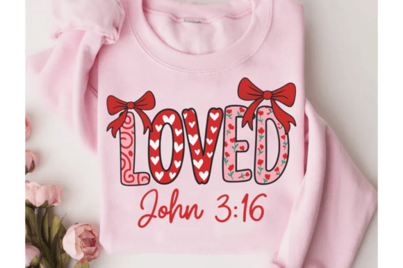 Christian Valentine PNG, Loved Valentine