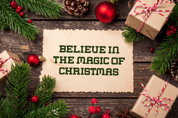 Christmas College Font - Preview 2