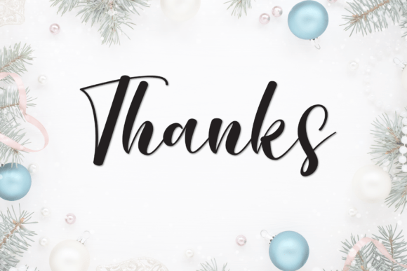 Christmas Wonderful Font - Preview 6