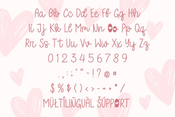 Cozylove Font - Preview 4