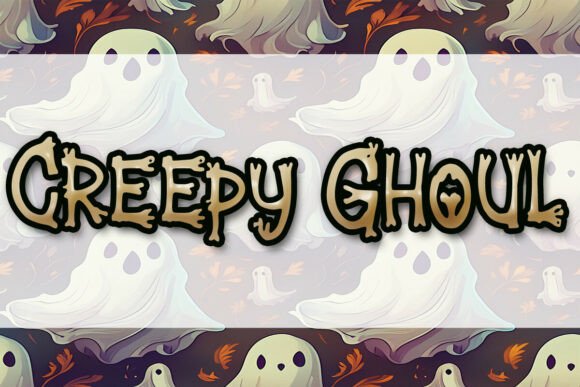 Creepy Ghoul Font - Preview 1